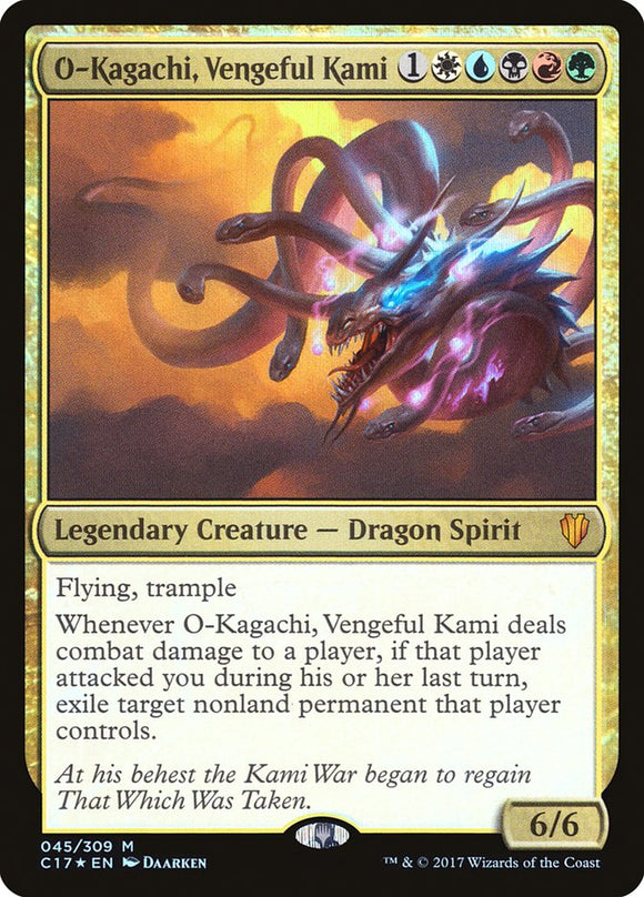 O-Kagachi, Kami vengativo [Comandante 2017] 