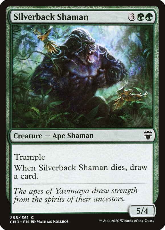 Chamán de espalda plateada [Commander Legends] 