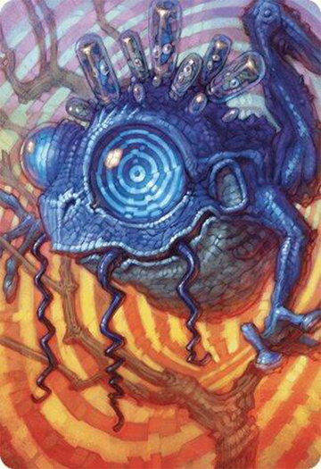 Tarjeta de arte de la rana psíquica [Serie de arte Modern Horizons 3] 