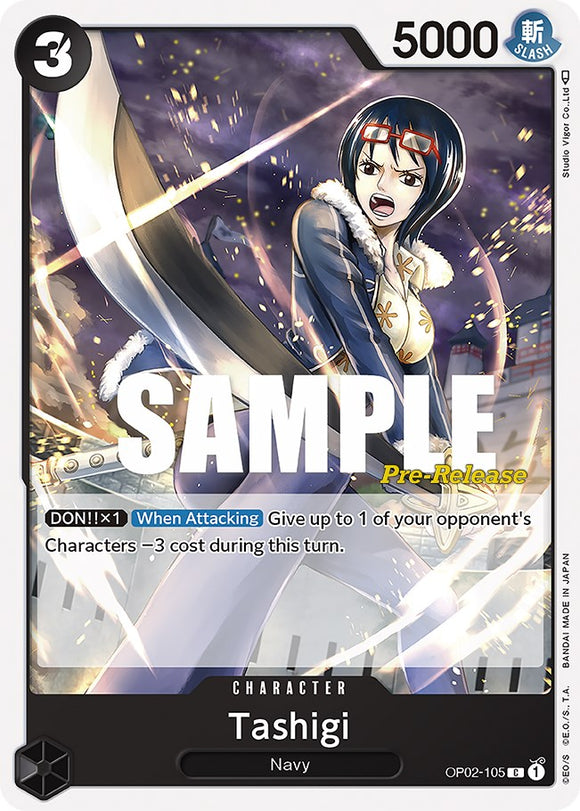 Tashigi [Tarjetas de prelanzamiento de Paramount War] 