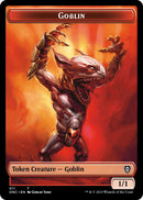 Rebel // Goblin Double-Sided Token [Phyrexia: All Will Be One Commander Tokens]-2