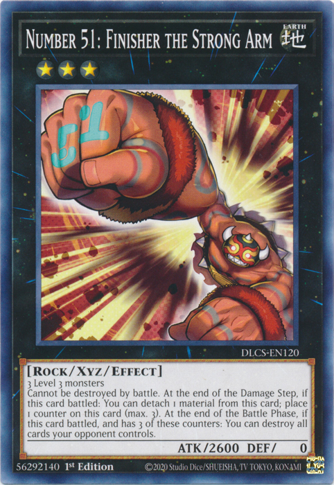 Número 51: Finalizador del brazo fuerte [DLCS-EN120] Común 