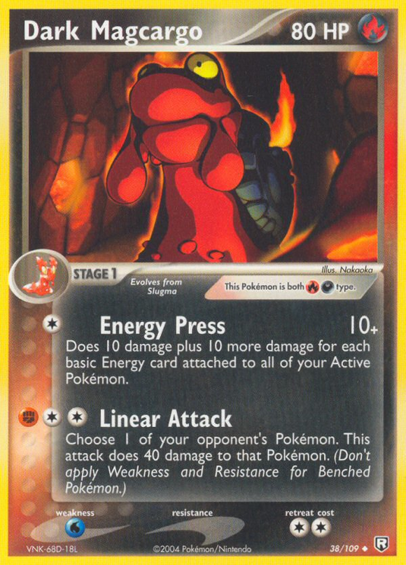 Magcargo oscuro (38/109) [EX: El Equipo Rocket regresa] 
