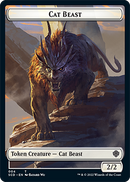 Insect // Cat Beast Double-Sided Token [Starter Commander Decks]-2