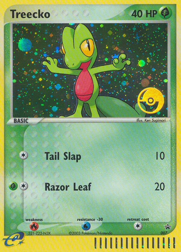 Treecko (007) [Promociones de Nintendo: Black Star] 