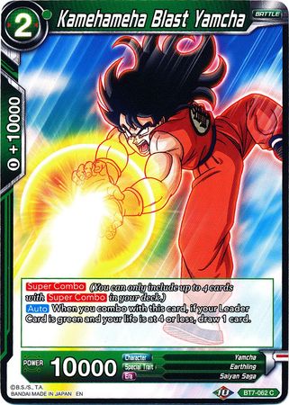 Explosión Kamehameha de Yamcha (BT7-062) [El asalto de los Saiyans] 