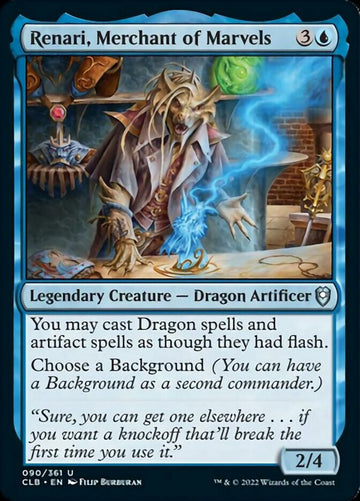 Renari, mercader de maravillas [Commander Legends: Battle for Baldur's Gate] 