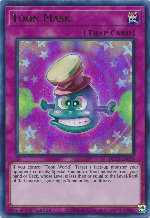 Máscara de Toon [DLCS-EN079] Ultra rara 
