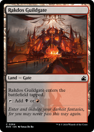 Puerta del gremio de Rakdos [Ravnica Remastered] 