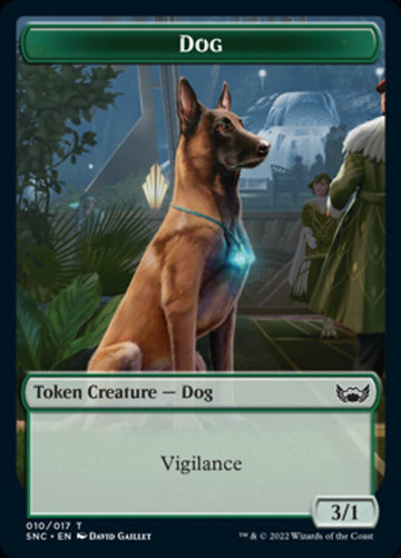 Devil // Dog Double-Sided Token [Streets of New Capenna Tokens] - 0
