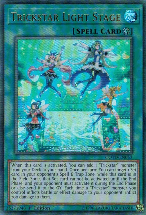 Escenario de luz Trickstar [COTD-EN053] Ultra raro 