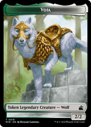 Saproling // Voja Double-Sided Token [Ravnica Remastered Tokens]-2