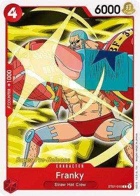 Franky [Super Mazo de inicio de prelanzamiento: Tripulación del Sombrero de Paja] 