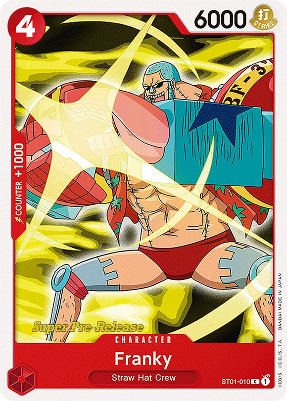 Franky [Super Mazo de inicio de prelanzamiento: Tripulación del Sombrero de Paja] 