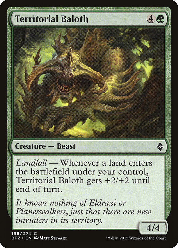 Baloth territorial [Batalla por Zendikar] 