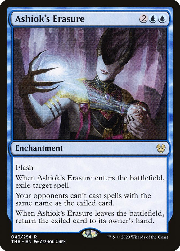 El borrado de Ashiok [Theros más allá de la muerte] 