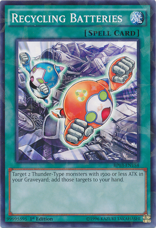Reciclaje de baterías [BP03-EN158] Shatterfoil Rare 