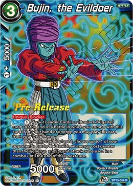Bujin, el malvado (BT13-054) [Promociones previas al lanzamiento de Supreme Rivalry] 