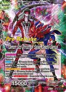Shroom &amp; Salsa // Demon God Shroom &amp; Salsa, Deadly Genius (BT18-122) [Promociones de prelanzamiento de Dawn of the Z-Legends] -2