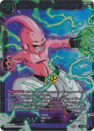 Majin Buu, Castigador Diabólico (P-196) [Tarjetas de Promoción] 