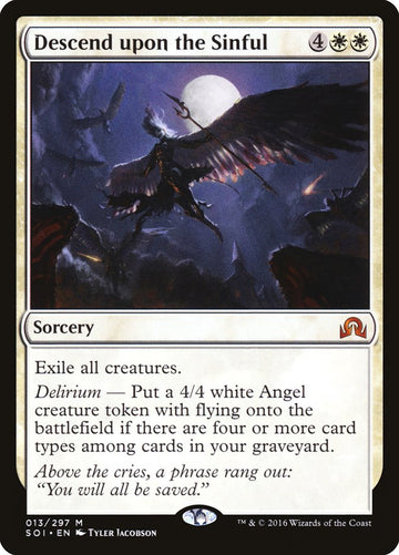 Desciende sobre los pecadores [Sombras sobre Innistrad] 