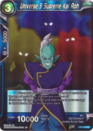 Roh Supremo del Universo 9 (reimpresión) (TB1-034) [Refuerzo de evolución de batalla] 