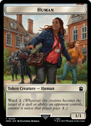 Human (0006) // Fish Double-Sided Token [Doctor Who Tokens]-1
