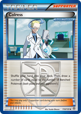 Colress (118/135) [Blanco y negro: Tormenta de plasma] 