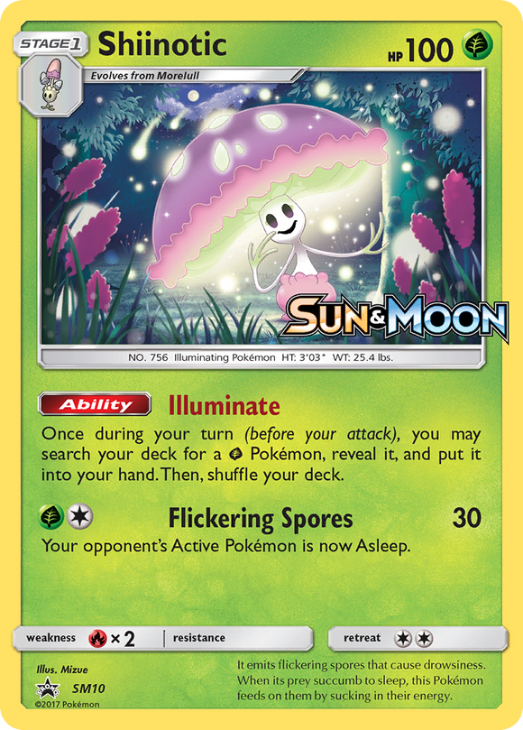 Shiinotic (SM10) [Sol y Luna: promociones de Black Star] 