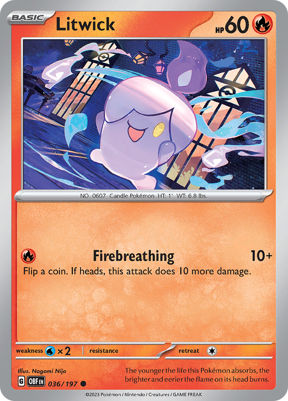 Litwick (036/197) [Escarlata y Violeta: Llamas de obsidiana] 