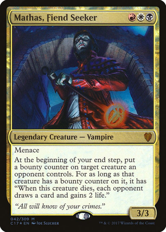 Mathas, el buscador de demonios [Commander 2017] 