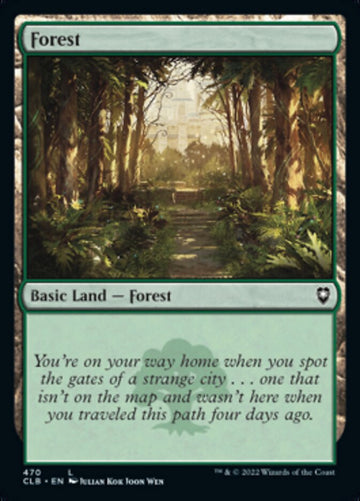 Bosque (470) [Commander Legends: Batalla por la Puerta de Baldur] 