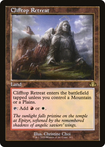 Retiro en lo alto del acantilado (Retro) [Dominaria Remastered] 