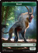 Beast (0010) // Beast (0011) Double-Sided Token [Aetherdrift Commander]-1