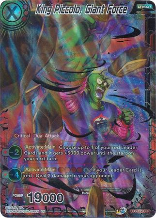 Rey Piccolo, Fuerza Gigante (DB3-135) [Fuerza Gigante] 