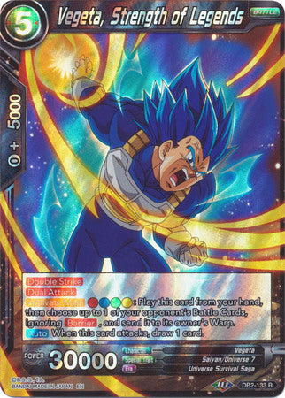 Vegeta, Fuerza de Leyendas (DB2-133) [Multiverso Divino] 