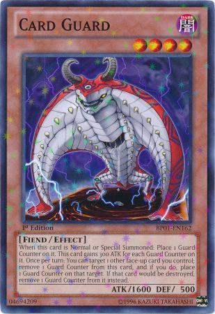 Card Guard [BP01-EN162] Starfoil Raro 
