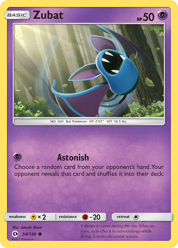 Zubat (54/149) [Sol y Luna: Conjunto básico] 