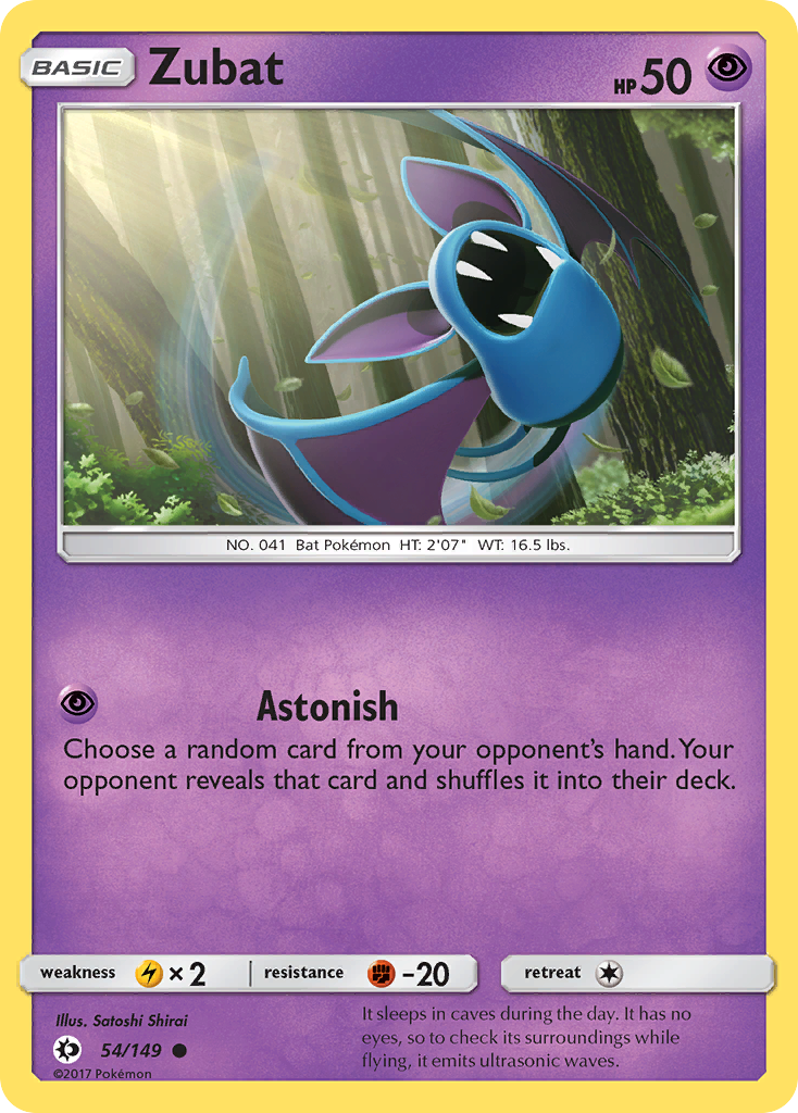 Zubat (54/149) [Sol y Luna: Conjunto básico] 