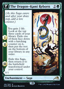 The Dragon-Kami Reborn // Dragon-Kami's Egg [Kamigawa: Neon Dynasty Prerelease Promos]-1