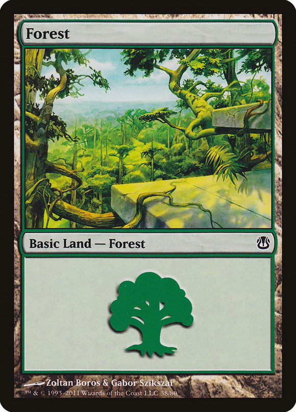 Bosque (38) [Duel Decks: Ajani vs. Nicol Bolas] 