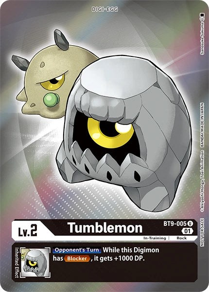 Tumblemon [BT9-005] (Arte alternativo - Box Topper) [X Record] 