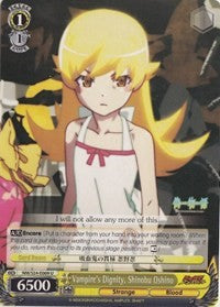 Vampire's Dignity, Shinobu Oshino (NM/S24-E009) [NISEMONOGATARI]