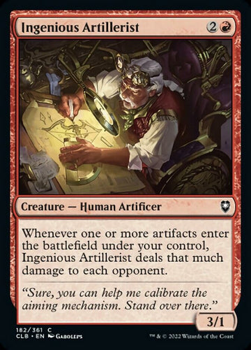 Artillero ingenioso [Commander Legends: Battle for Baldur's Gate] 