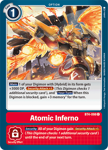 Infierno atómico [BT4-098] [Gran leyenda] 