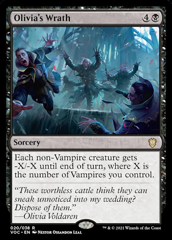 La ira de Olivia [Innistrad: Crimson Vow Commander] 