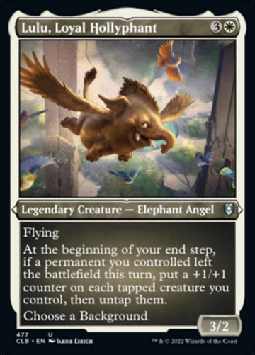 Lulu, la fiel fanta del acebo (grabado en lámina) [Commander Legends: Battle for Baldur's Gate] 