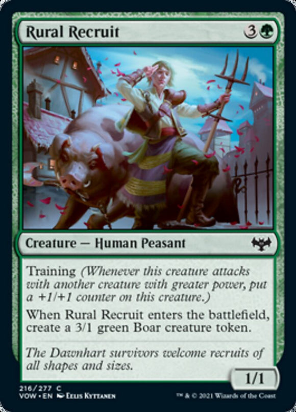 Recluta rural [Innistrad: Crimson Vow] 