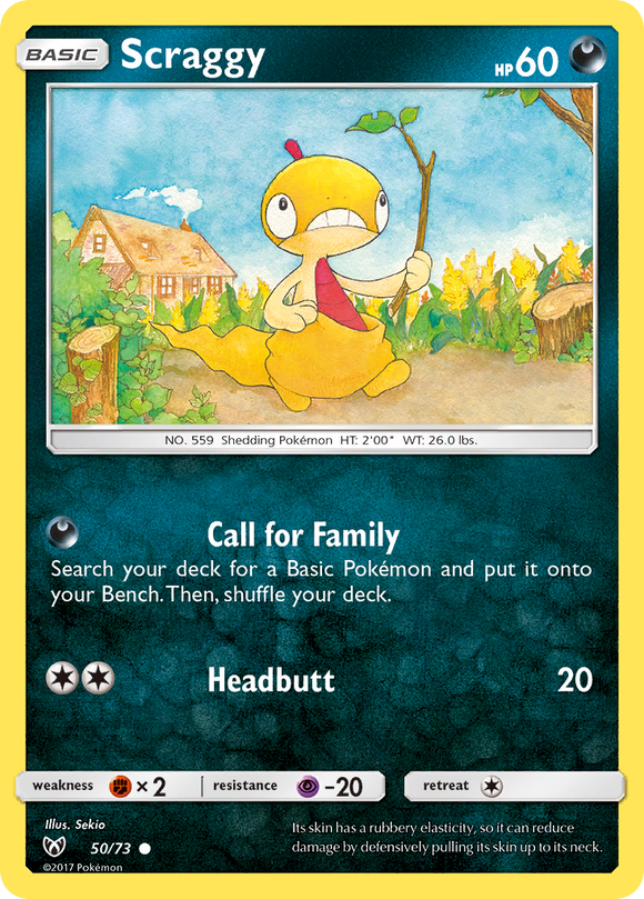 Scraggy (50/73) [Sol y Luna: Leyendas brillantes] 