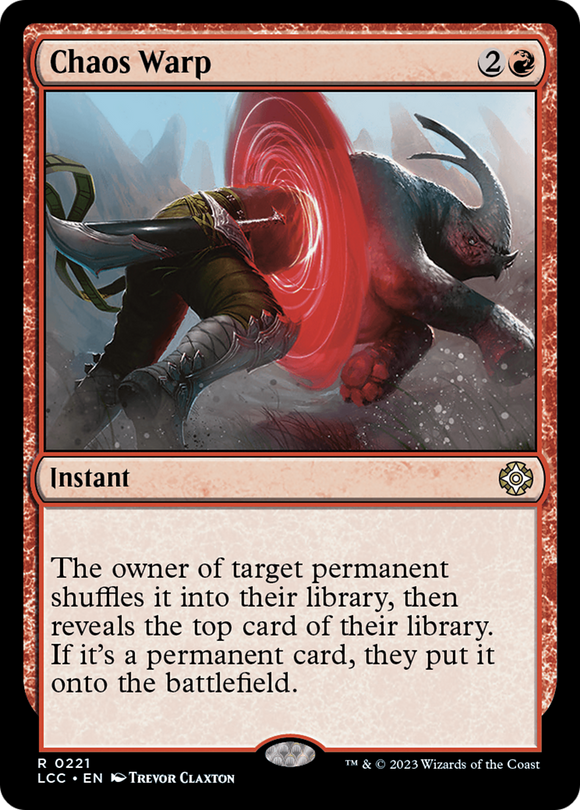 Disformidad del Caos [Las Cavernas Perdidas de Ixalan Comandante] 